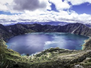 Kráterové jezero Quilotoa