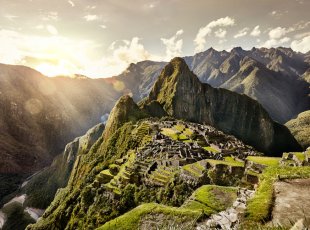 Machu Picchu časně z rána