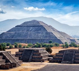 1. -2. den: Přílet do Mexico City, prohlídka centra a Teotihuacáne