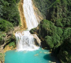11. den: Vodopády El Chiflón,  cenote Chucumaltike
